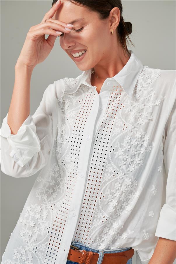 Camisa Vallys Bordada